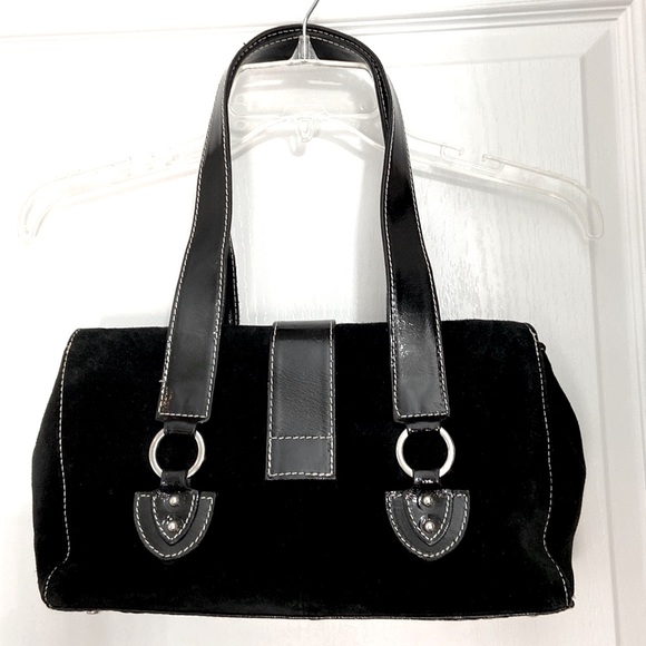 Helen Welsh Suede Patent Leather Flap - Picture 6 of 16